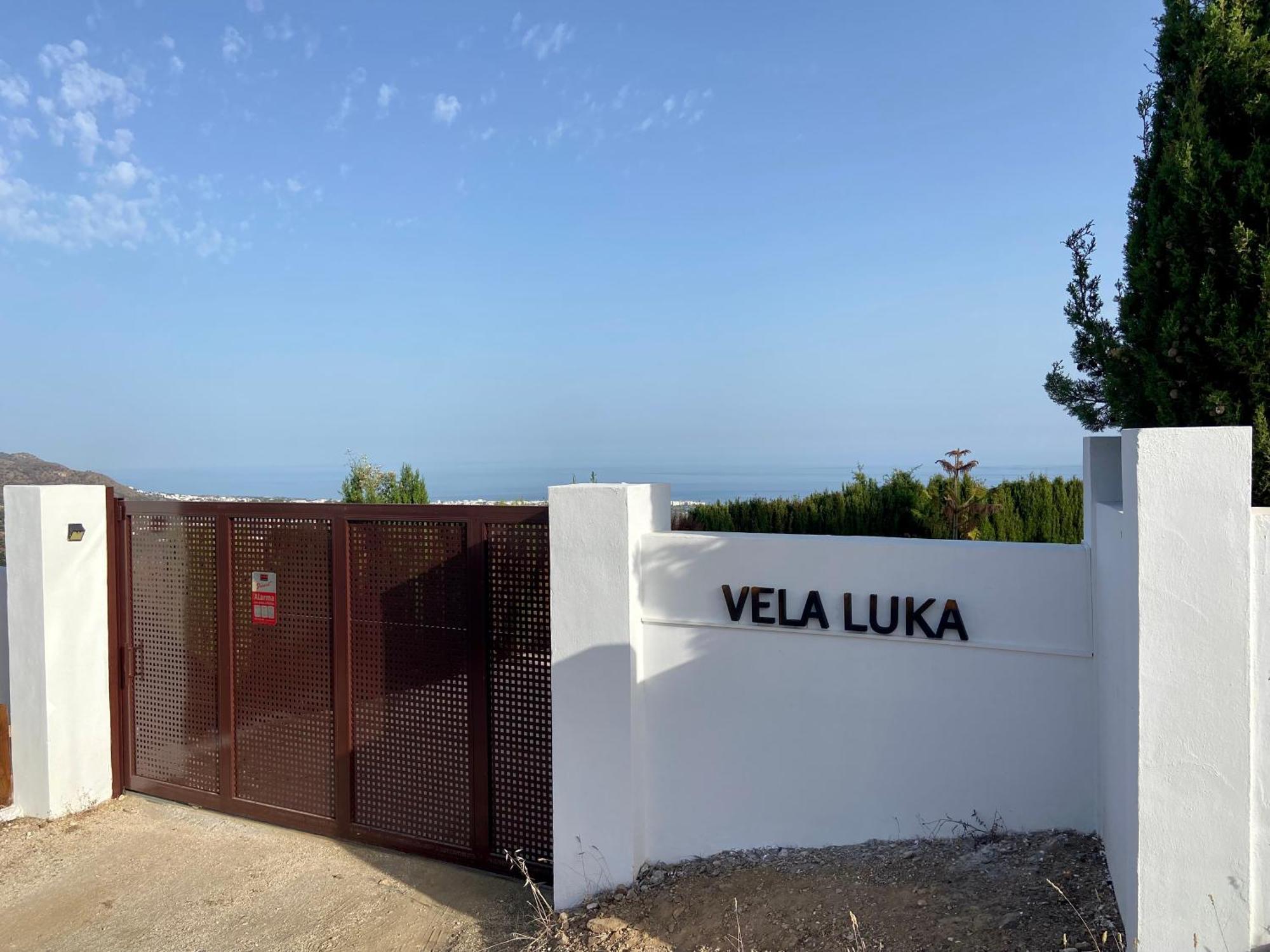 Villa Vela Luka Frigiliana Exterior foto