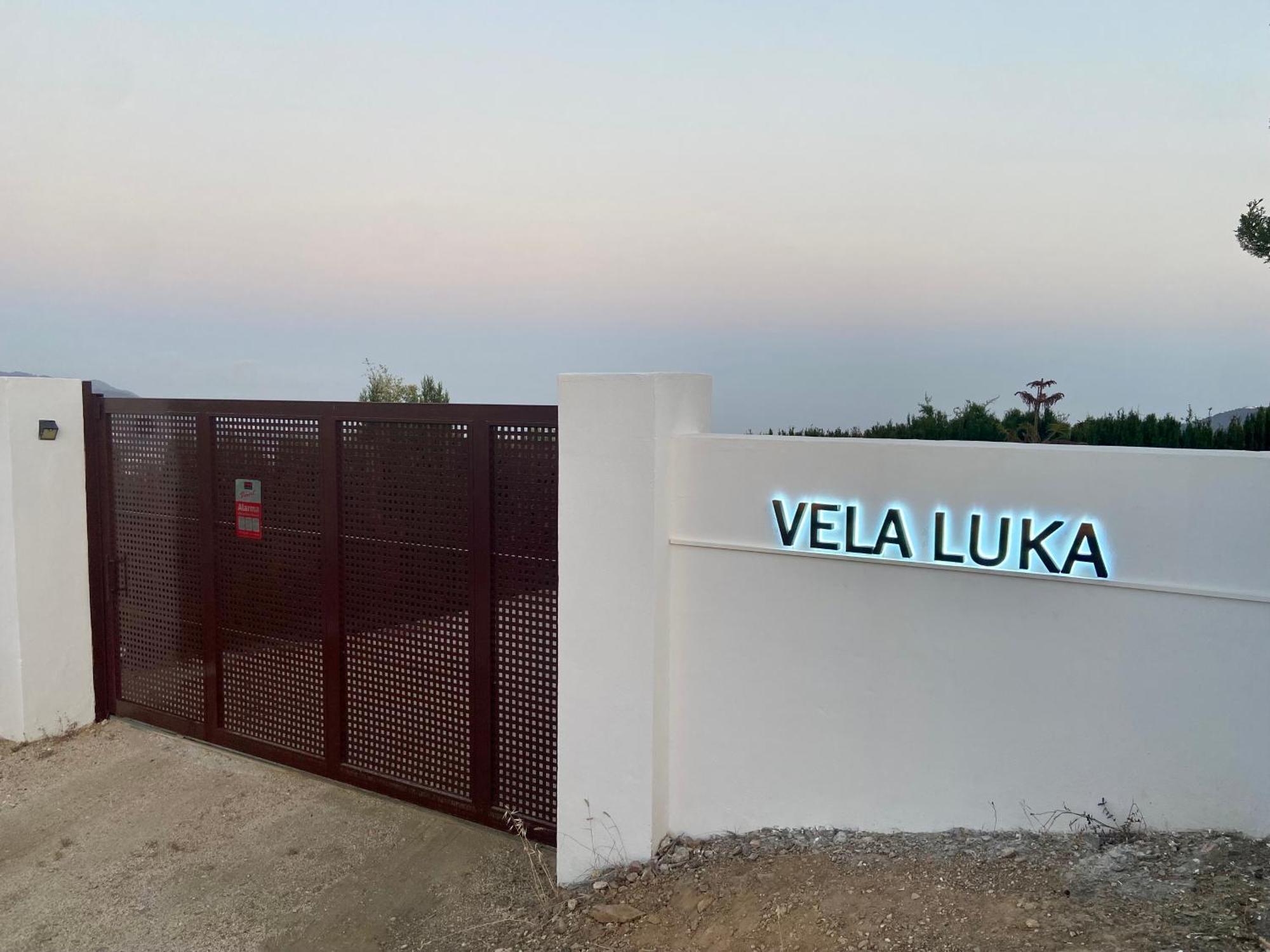 Villa Vela Luka Frigiliana Exterior foto